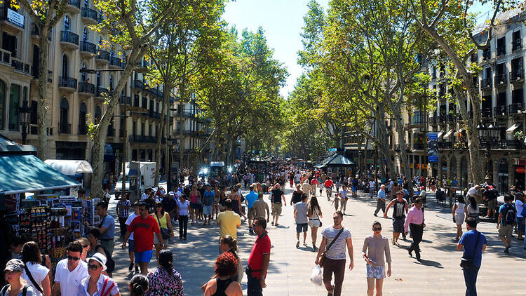les ramblas